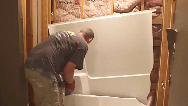 How to Install a Bathtub: Install an Acrylic Tub and Tub Surround