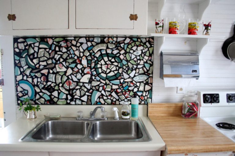 Kitchen Backsplash Ideas on a Budget: 14 DIY Ideas ...