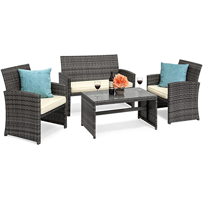 5. Best Choice Products 4-Piece Furniture