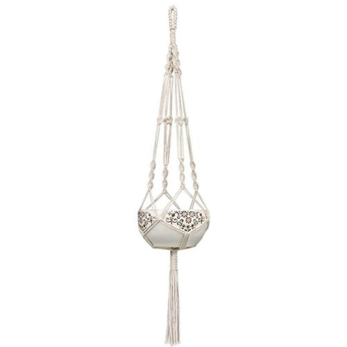 1. Mkono Macrame Plant Hanger