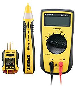 Sperry Instruments SK-1 Professionals Essential 3-Piece Electrical Kit