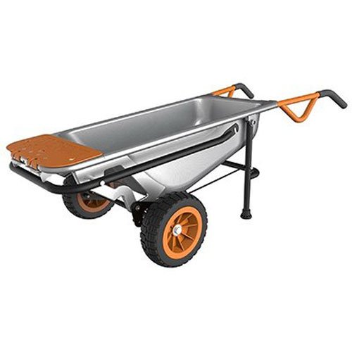 1. Worx Aerocart Multifunction 2-Wheeled Yard Cart