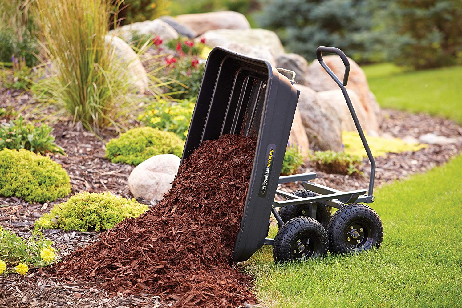 10 Best Garden Carts Rated in 2022 EarlyExperts