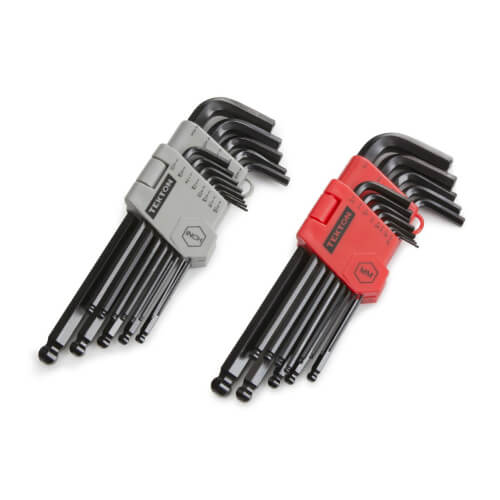 1. TEKTON Long Arm Ball End Hex Key Set