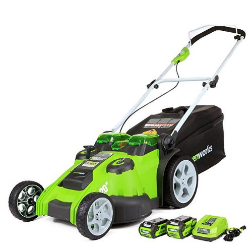 3. Greenworks 20-Inch 40V Twin Force