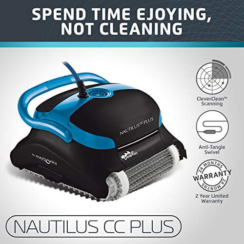 1. Dolphin Nautilus CC Plus Automatic Cleaner