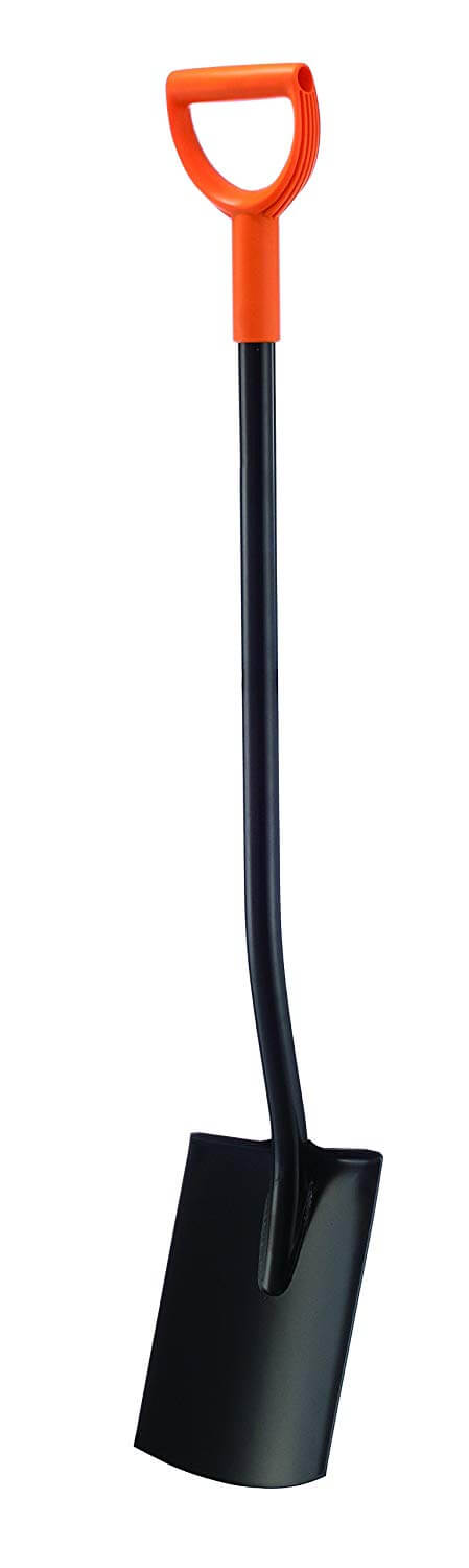 8. SPAI Steel D-Handle Square Spade
