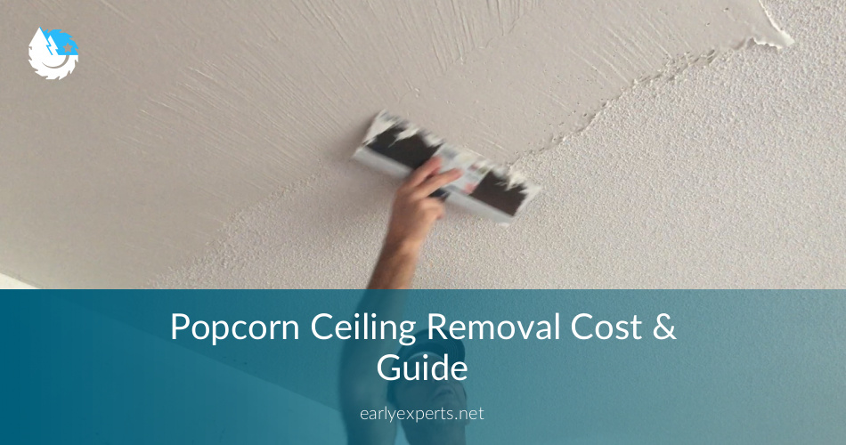 Popcorn Ceiling Removal Cost, Professional Services & DIY ...