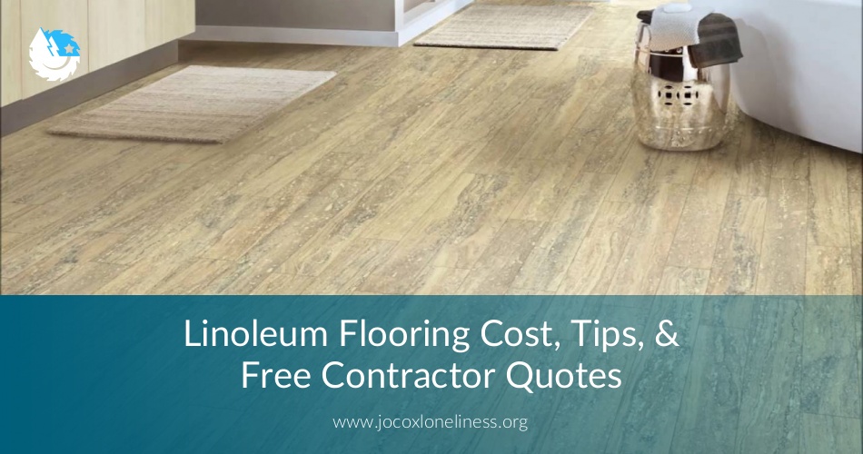 Eco friendly linoleum flooring