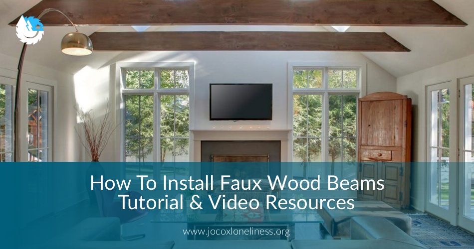 How To Install Faux Wood Beams Tutorial Jocoxloneliness
